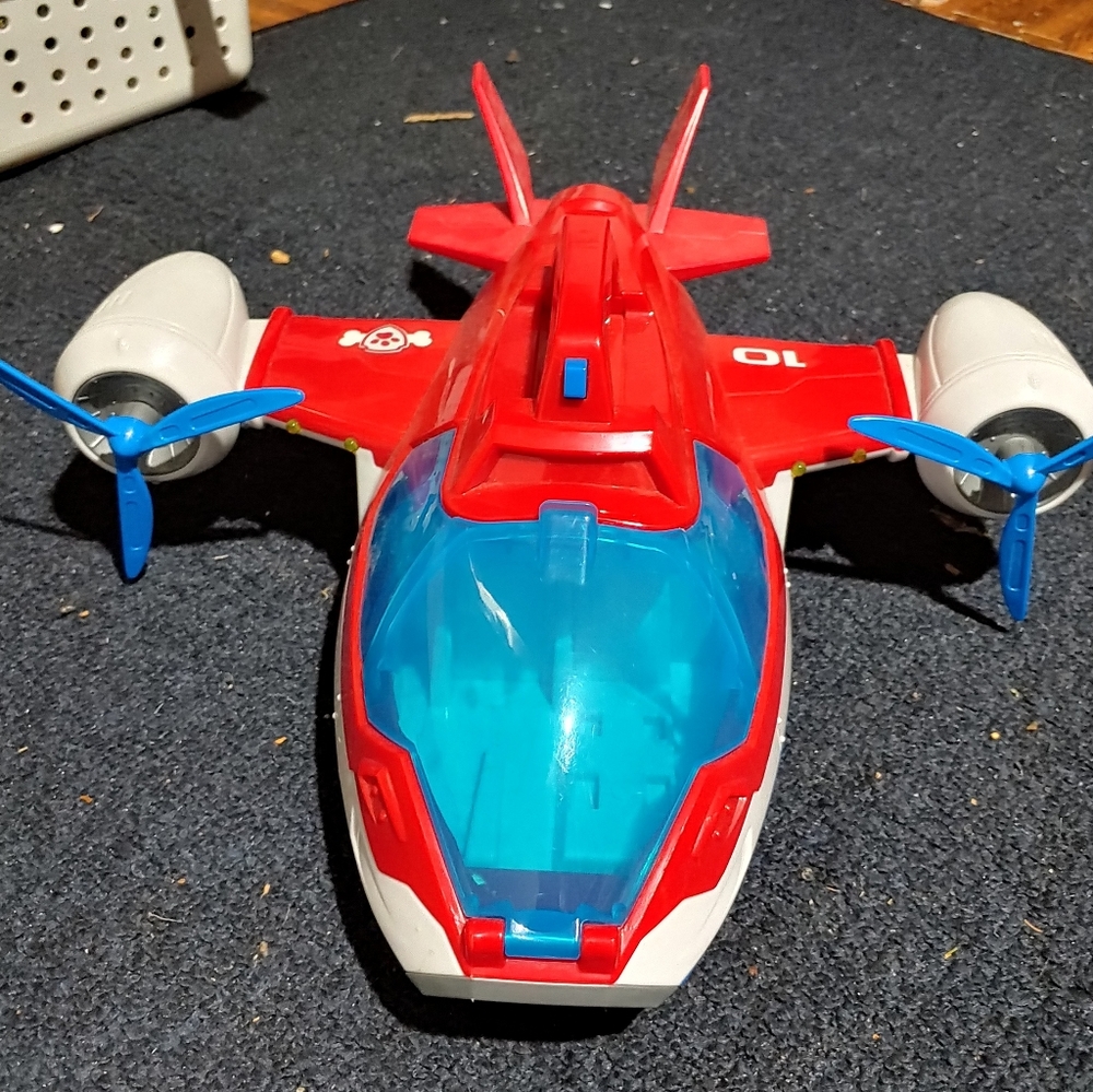 PAW PATROL AIR PATROLLER PLANE w/FIGURINES